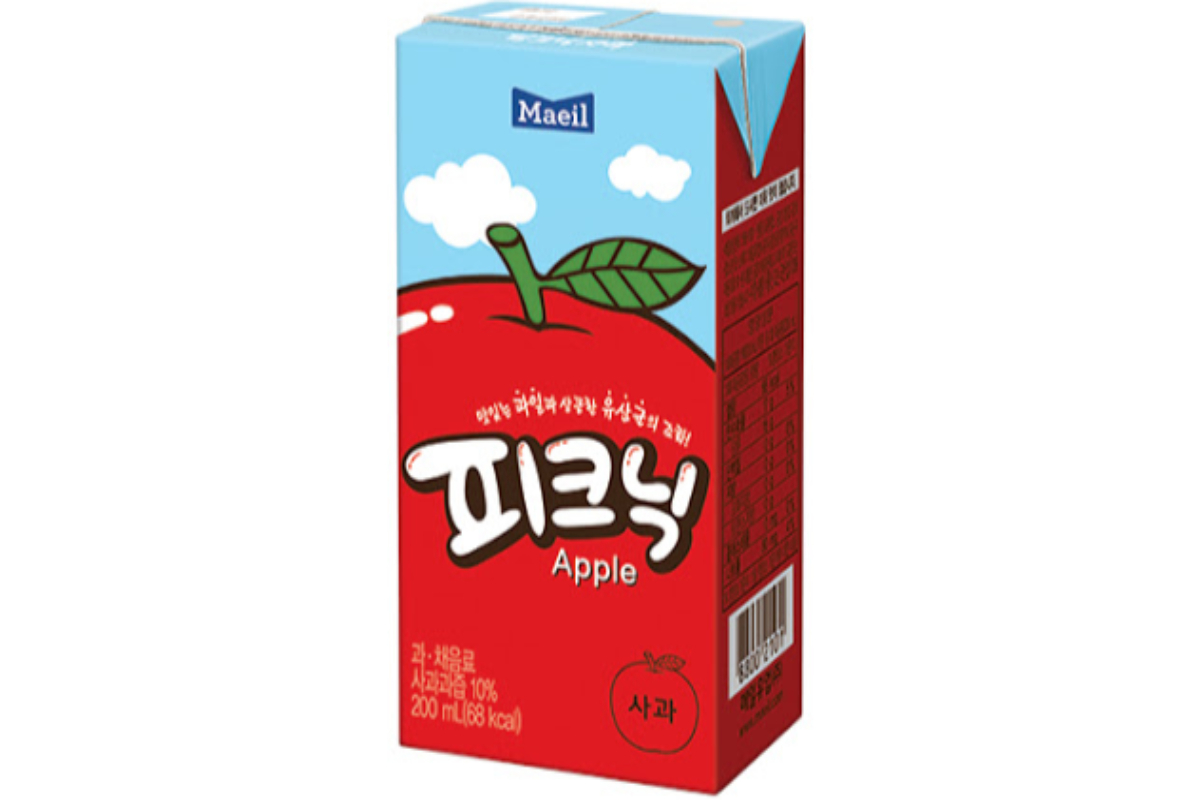 피크닉사과200ml팩(매일유업)