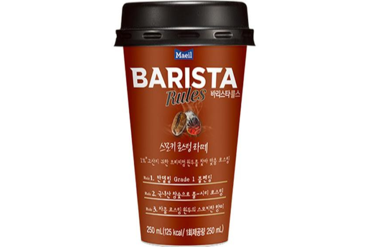 (컵)바리스타 스모키라떼 250ml*10(매일)