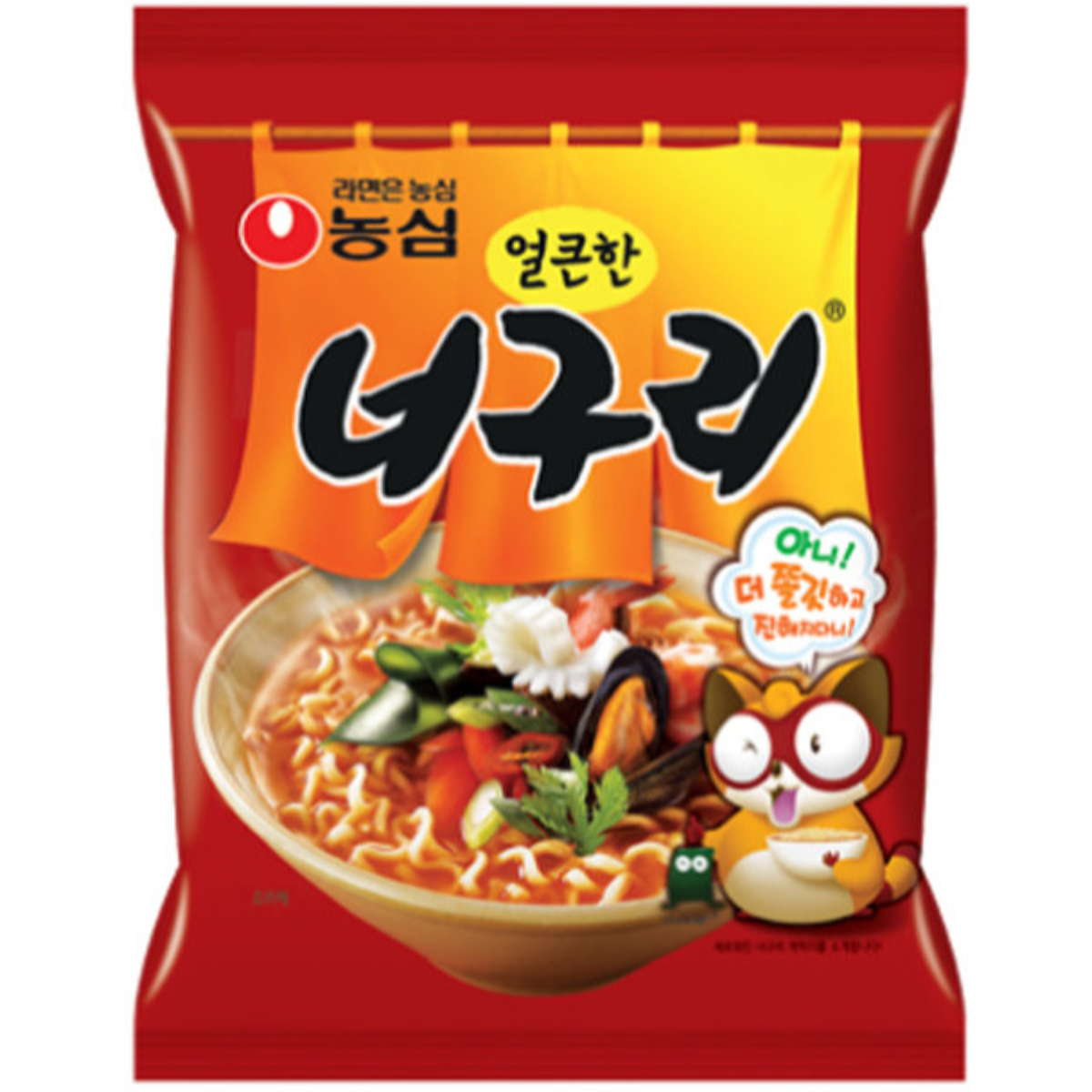 (봉지)너구리 매운맛 멀티(120g*40)농심