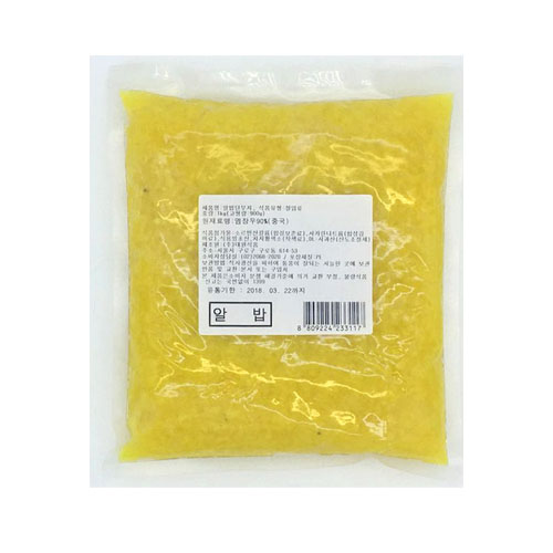 (냉장)한끼앤쿡 알밥단무지1kg