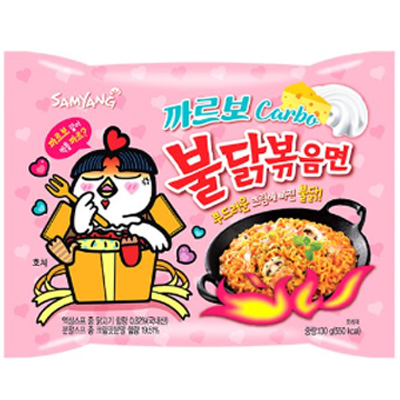 (봉지)까르보나라 불닭볶음면(130g*32)삼양