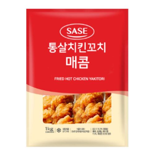 (냉동)사세 매운통살치킨꼬치1kg