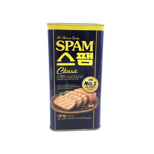 (드림도시락)CJ스팸1.8kg