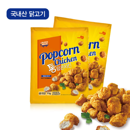 (냉동)통팝콘치킨1Kg(마니커)