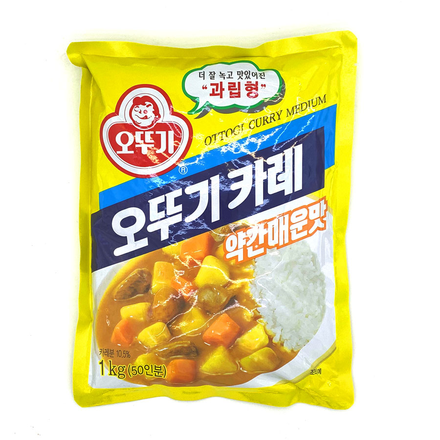 오뚜기카레가루 약간매운맛1kg