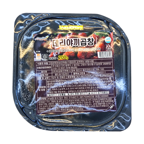 (냉동)한끼앤쿡 데리야끼곱창200g