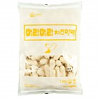 (냉동)말랑말랑치즈밀떡1kg 한끼앤쿡