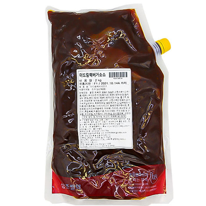 (냉장)더드림핵버거소스2kg