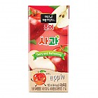 (팩)미닛메이드 조이사과(195ml*24)코카콜라