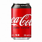 (캔)코카콜라 코크제로355ml/코카콜라