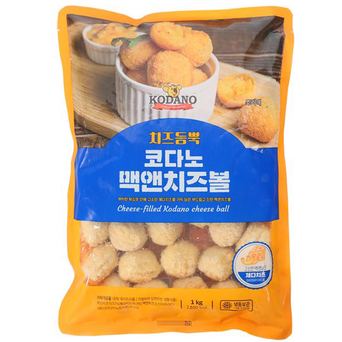 (냉동)맥앤치즈볼1Kg(코다노)