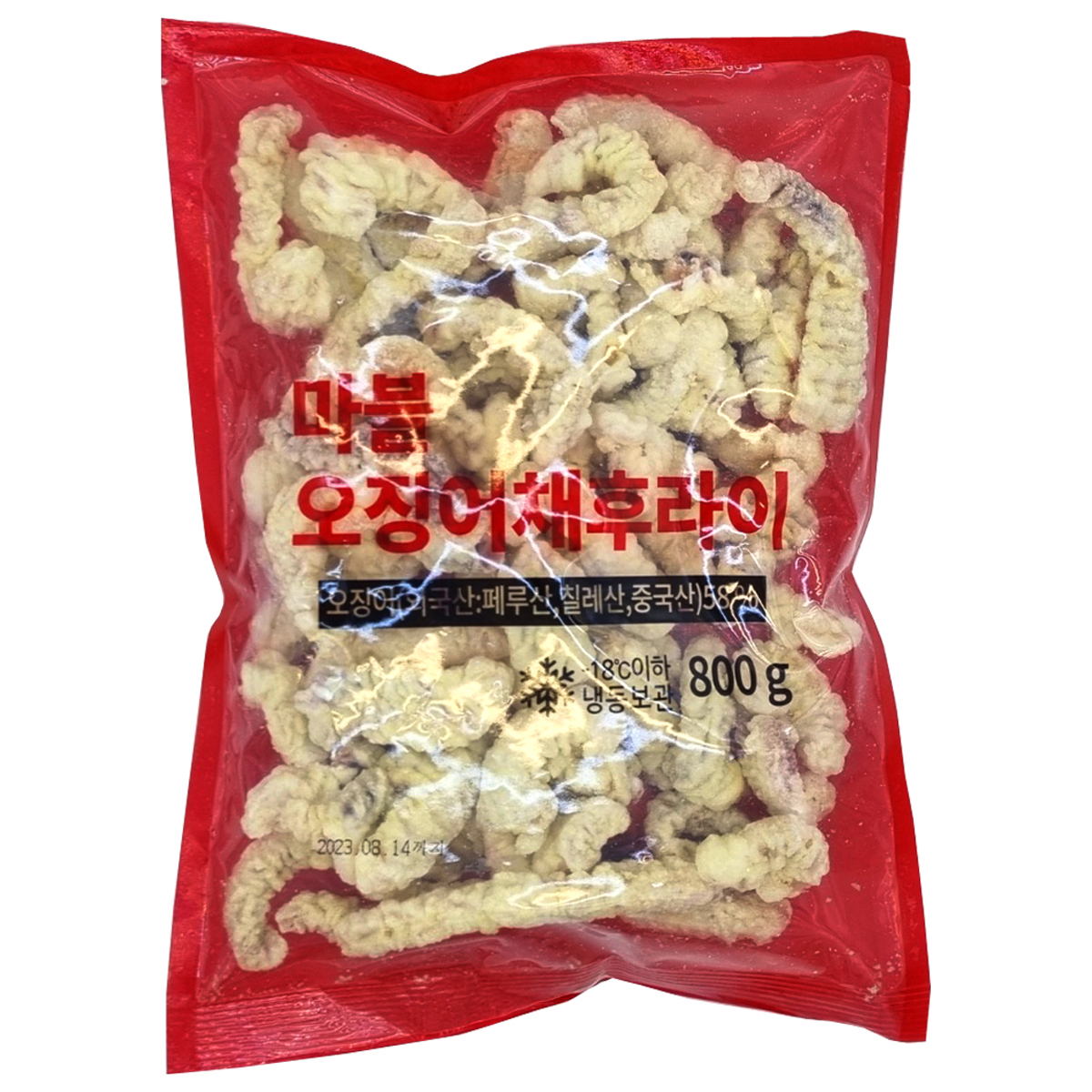 (냉동)마블오징어채후라이800g