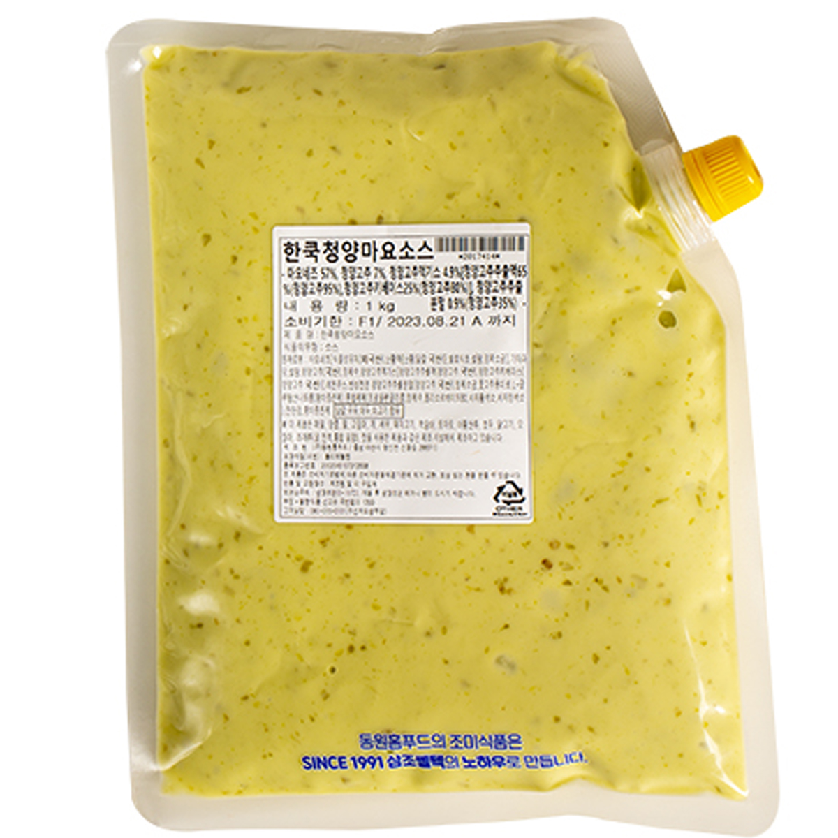 (냉장)한끼앤쿡 청양마요소스1Kg