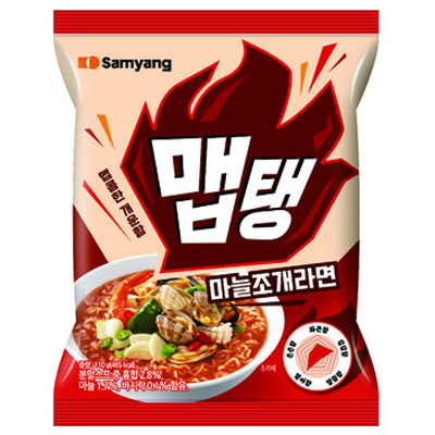 (봉지)맵탱 마늘조개라면 멀티(110g*32봉)