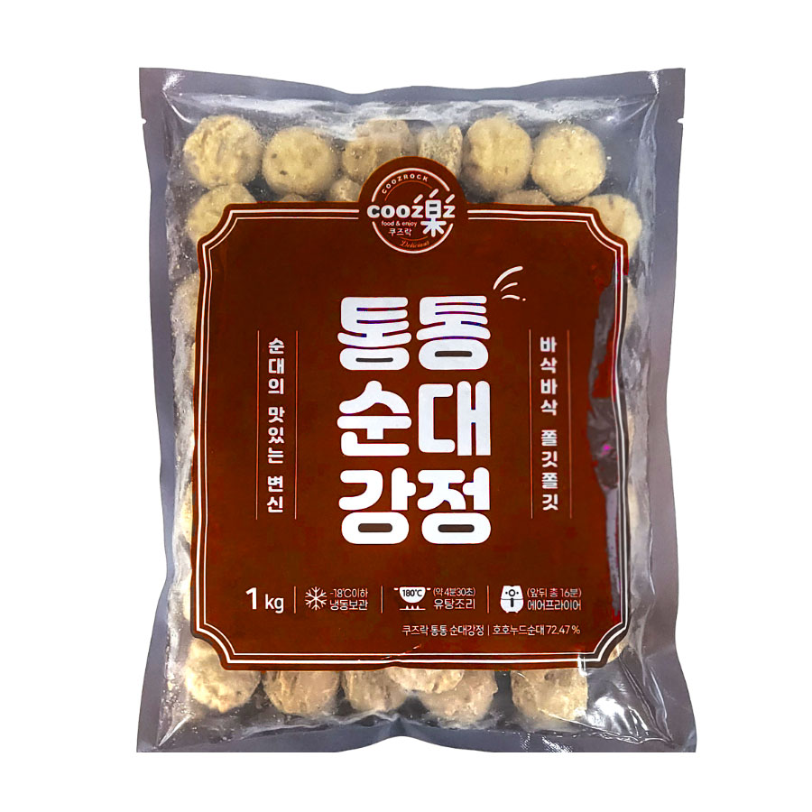 (냉동)통통순대강정1Kg/쿠즈락